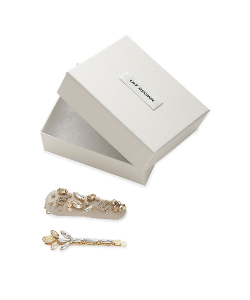 Lilywingビジューヘアピンセット(Hearts2Hearts着用)