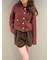 【WEB限定カラー】金釦フォックスニットジャケット【Hearts2Hearts着用】