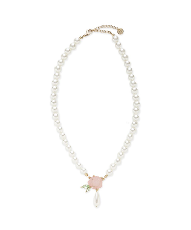 ローズパールネックレス