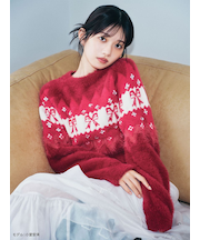 [L.B CANDY STOCK]リボンビジューニット