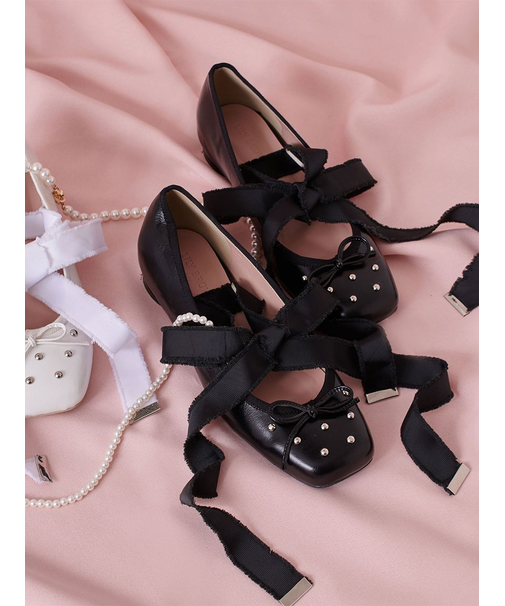 レースアップバレエシューズ【Hearts2Hearts着用】