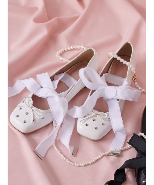 レースアップバレエシューズ【Hearts2Hearts着用】