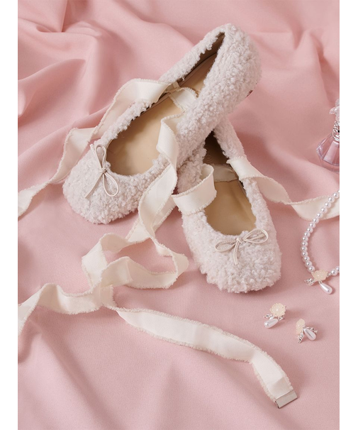 レースアップバレエシューズ【Hearts2Hearts着用】