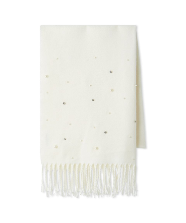 [L.B CANDY STOCK]パールビジュー付きストール