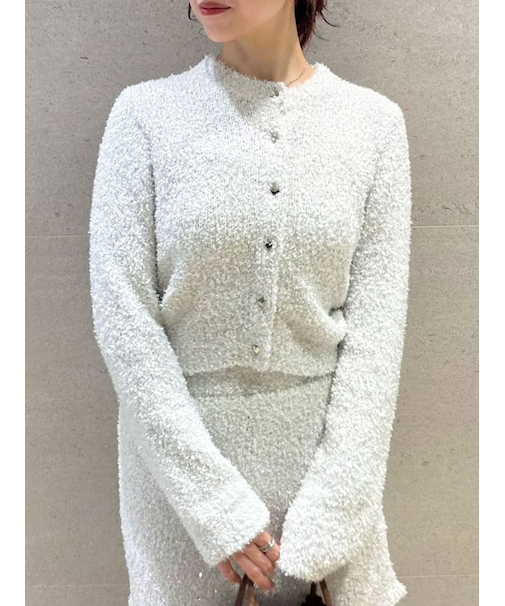 ラメニットカーディガン【Hearts2Hearts着用】