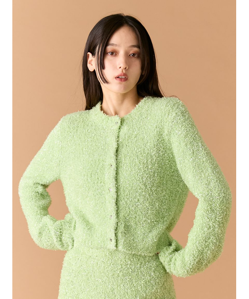 ラメニットカーディガン【Hearts2Hearts着用】