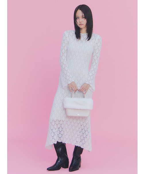 スノーニットワンピース【Hearts2Hearts着用】