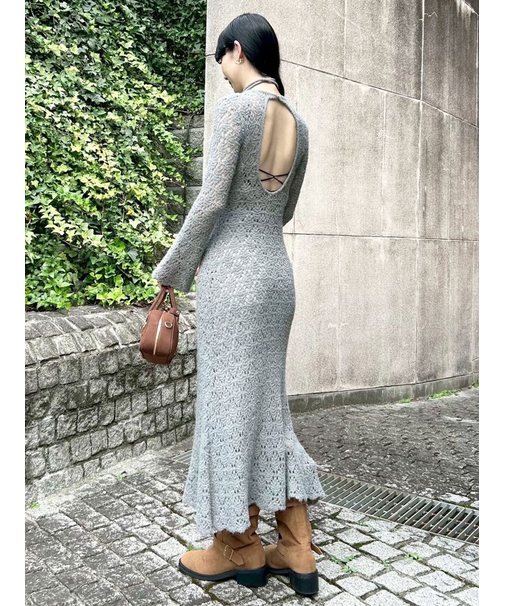 スノーニットワンピース【Hearts2Hearts着用】