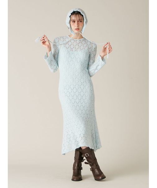 スノーニットワンピース【Hearts2Hearts着用】