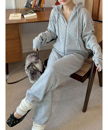 ニットリラックスパンツ