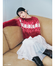 ブライトシアーラッフルスカート