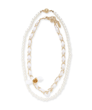 ベルベットリボン2連ネックレス