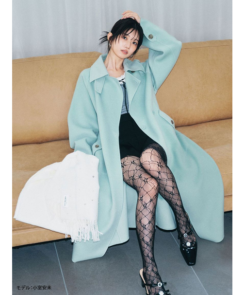 ステンカラーリバーコート