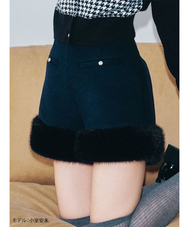 【限定カラー】エコファーショートパンツ