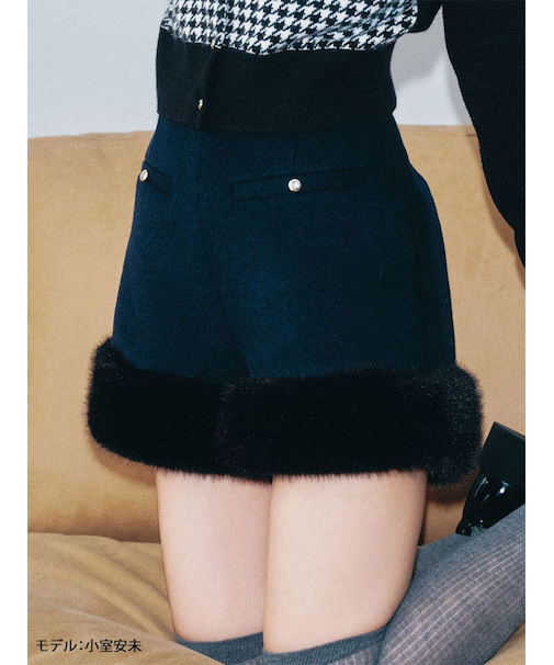 【限定カラー】エコファーショートパンツ