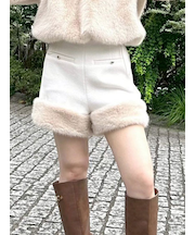 【限定カラー】エコファーショートパンツ