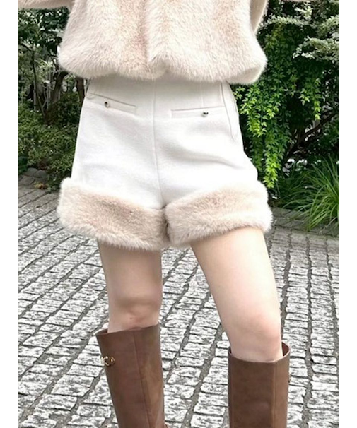 【限定カラー】エコファーショートパンツ