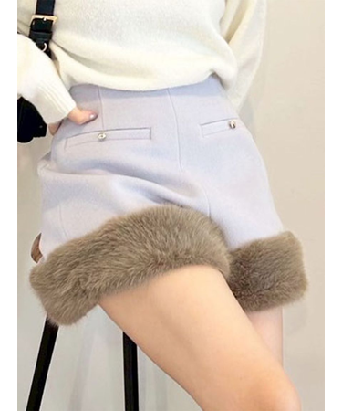 【限定カラー】エコファーショートパンツ