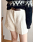 ベルト付きショートパンツ
