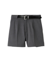 ベルト付きショートパンツ