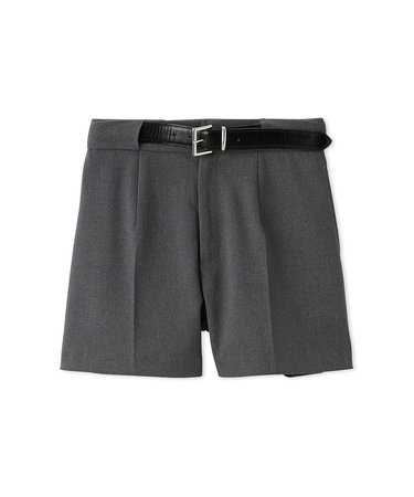 ベルト付きショートパンツ