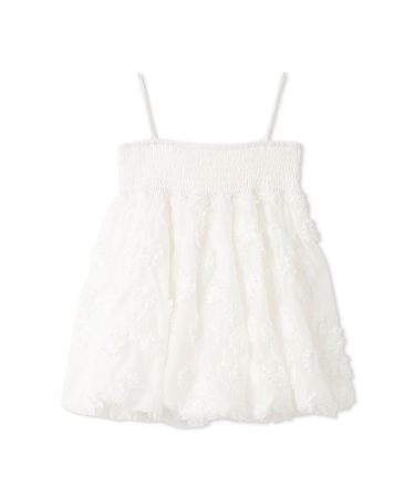 フリンジフラワーマルチウェイチュニック