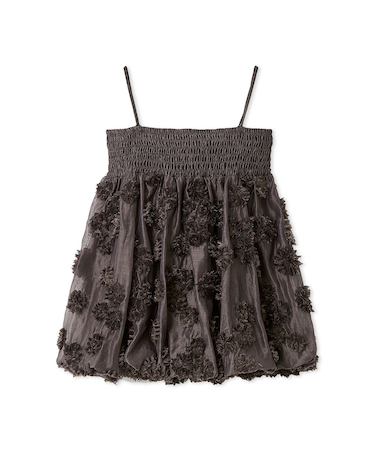 フリンジフラワーマルチウェイチュニック