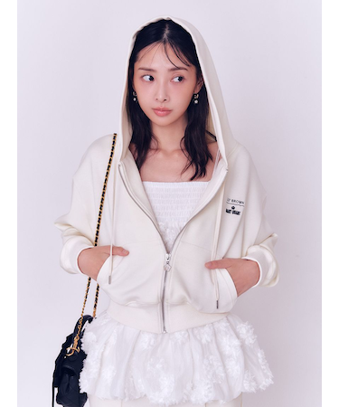 【LILY BROWN×MARY QUANT】スウェットパーカー(Hearts2Hearts着用)