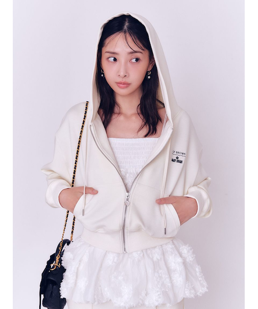 【LILY BROWN×MARY QUANT】スウェットパーカー(Hearts2Hearts着用)