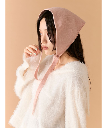 ニットリボンバブーシュカ