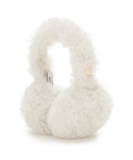 【LILY BROWN×MARY QUANT】デイジーモチーフファーイヤーマフラー(Hearts2Hearts着用)