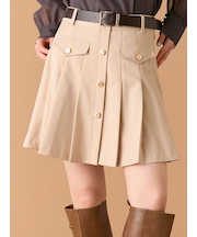 ベルト付きプリーツスカショーパン(Hearts2Hearts着用)