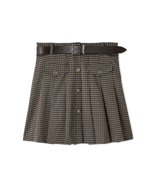 ベルト付きプリーツスカショーパン(Hearts2Hearts着用)