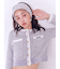 【LILY BROWN×MARY QUANT】デイジー釦ツイードニットジャケット(Hearts2Hearts着用)