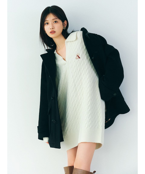 美品]JWAnderson ブラウン ダッフルコート ダッフルコート｜リリー