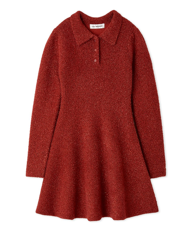 ラメニットワンピース