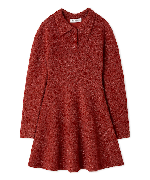 ラメニットワンピース