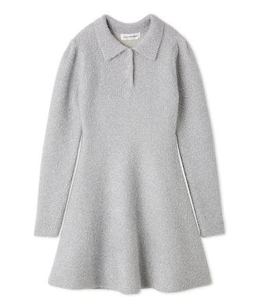 ラメニットワンピース