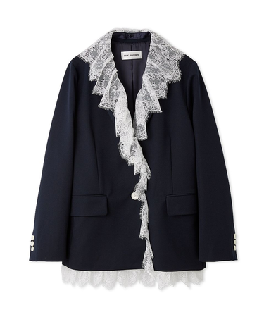 2wayヴィンテージライクレースジャケット