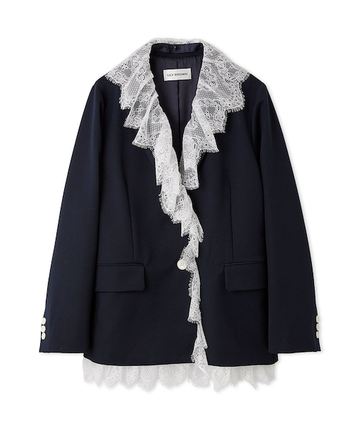 2wayヴィンテージライクレースジャケット