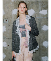 2wayヴィンテージライクレースジャケット