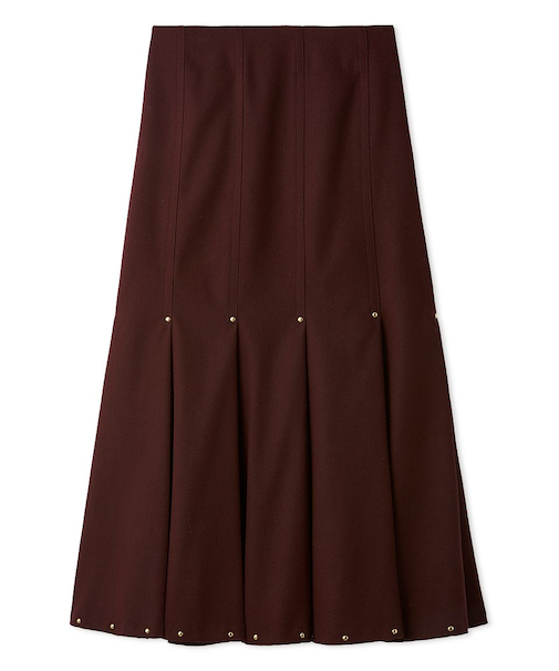 スタッズタックマーメイドスカート