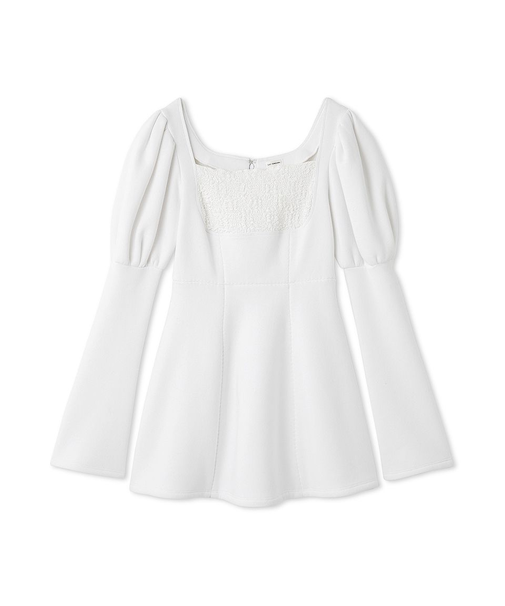 ロココ調スウェットミニワンピース