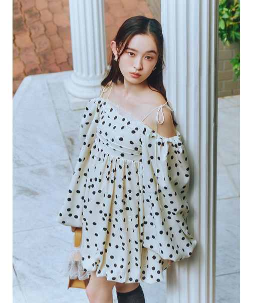 バルーンミニドレス