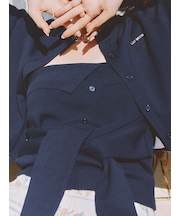 レイヤードニットベアトップ