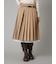 ベルト付きレースプリーツスカート