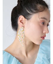 フルーツビーズピアス