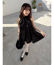 【WEB限定カラー】アメスリティアードブラウス