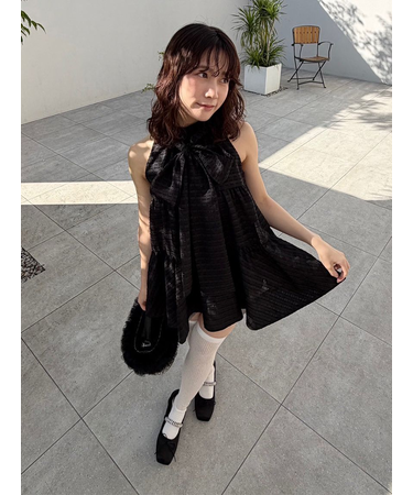 【WEB限定カラー】アメスリティアードブラウス