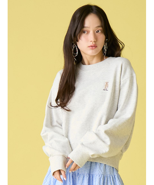 Lily Bearラブレターモチーフスウェット